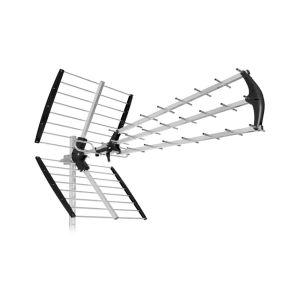 Antenna Tv Uhf Dvb-t Digitale Esterno 28 Db Hd 43 Elementi Dq-655