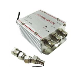 Amplificatore TV 3 out uscite antenna sdoppiatore televisione decoder AV in 1