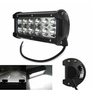  Faro lampada supplementare profondita auto fuoristrada 12v 12 led 36w 6000k ip68