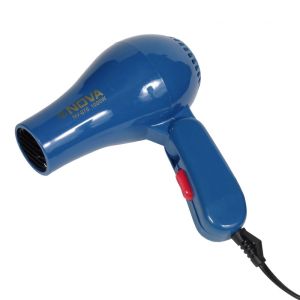 Asciugacapelli Professionale Nova Nv-876 Magenta E Blu Da Viaggio