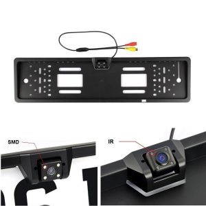 Portatarga con telecamera retromarcia