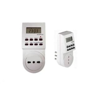 Presa elettrica 230 v temporizzata con timer settimanale e 24 ore programmabile