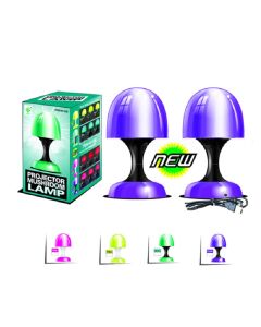 Lampada Proiettore LED Fungo decorazioni colorate per la luce notturna camera da letto lampada