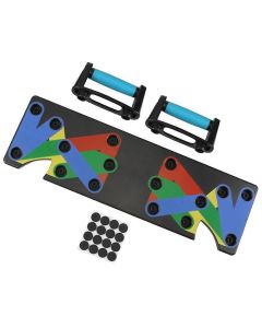 9 in 1 Push Up Rack Board, Supporti Push-up Allenamento in Palestra Muscle Board Attrezzature per Il Fitness a casa