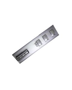Faro led lampione stradale 150w luce fredda energia solare crepuscolare jd19150