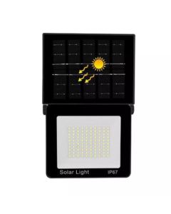 Faro LED Solare con Pannello Integrato e Sensore Crepuscolare IP67 – 100 LED per Illuminazione Esterna TE-B0636