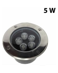 Faretto Led Da Incasso Per Esterni Segnapasso Calpestabile e Impermeabile IP65 Luce Bianco Freddo da 5W 6000k