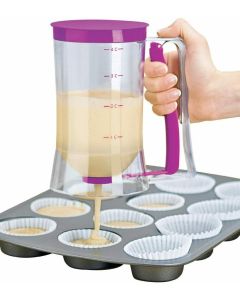 Dosatore dispenser preparati per dolci pancake muffin torte senza sporcare 900ml