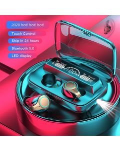 Auricolari Wireless v TWS cuffie Bluetooth 5.3 auricolari con cancellazione del rumore