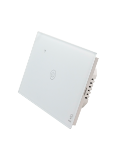 Smart home wiby interruttore ds-121bw 1 pulsante