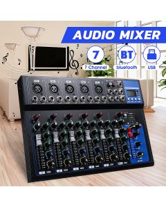 Mixer consolle  controller audio 7 canali stereo