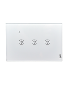 Smart home interruttore wiby ds-121bw 3 pulsanti