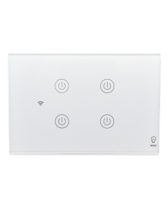 smart home interruttore wiby ds-121bw 4 pulsanti