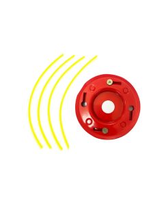 Testina ricambio decespugliatore 110mm disco 4 fili tagliaerba tosaerba 