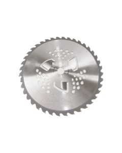 Disco ricambio decespugliatore lama 40t tagliaerba circolare 225cm foro 25.4 cm