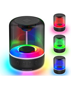 Mini cassa bluetooth portatile con luce led rgb ricaricabile usb altoparlante KMS-167