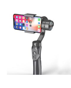 Stabilizzatore a 3 assi per smartphone manico telescopico con treppiede q-ytf6