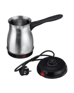 Caffettiera Elettrica Moka Caffè Turco Cappuccino Bollitore 600w In Acciaio cir