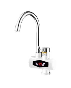 Rubinetto con display digitale per acqua calda istantanea rubinetto vasca da bagno doccia elettrico veloce RX-015-1