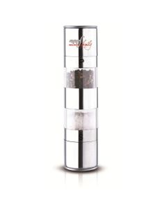 Melchioni Family 118700057 Salt & Pepper Dispenser Sale e Pepe in Metallo