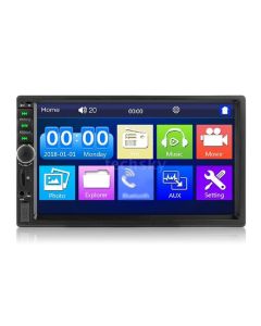 Autoradio 7 pollici audio lettore mp5 bluetooth 1080p auto vista posteriore 7018
