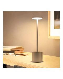 Lampada da tavolo senza fili con sensore tattile lampada da tavolo da pranzo moderna per bar ristorante ricaricabile per camera da letto 