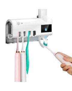 Portaspazzolino Sterilizzatore A Raggi Uv Dosatori Intelligent Toothbrush 