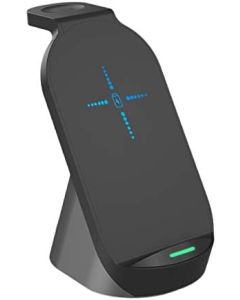 Caricatore Wireless 3 in 1 Andowl Q-WX600 – 20W Ricarica Rapida per Smartphone, Smartwatch e Auricolari