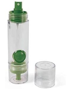 Contenitore Dispenser Caraffa con dosatore 80ml Per Olio E Aceto A Dosaggio Graduato e con beccuccio spray