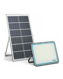 Faretto led con pannello a energia solare luce fredda esterno ip66