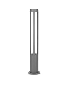 LAMPADA LED DA GIARDINO CON FISSAGGIO A TERRA 12W COLORE GRIGIO 600 LUMEN DA ESTERNO IP65 3000k/6500k