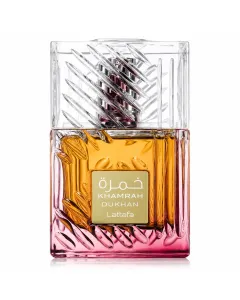 Lattafa Khamrah Dukhan Eau de Parfum 100 ml – Profumo Unisex Intenso e Speziato con Note di Tabacco, Ambra e Spezie Orientali