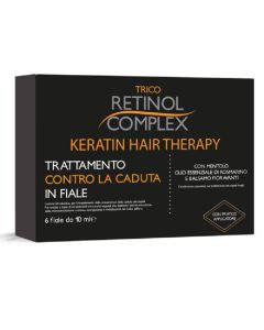 Trattamento in fiale contro la caduta 6 fiale 10ml Retinol