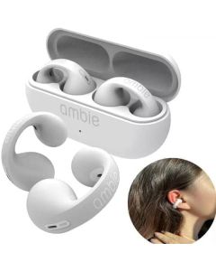 Cuffie Sportive Open Ear  Comfort, Sicurezza e Stile in Movimento Bianco