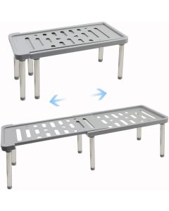 Scaffale espandibile per armadietti da cucina organizer da cucina portaspezie a scomparsa per bagno piano di lavoro dispensa