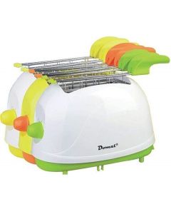Tostapane Domat Con Timer, Pinze In Acciaio, Vassoio Raccogli Briciole 500w DMT-888