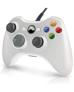 XBOX 360 Wired controller  PC USB Wired Gamepad  per Xbox 360 e Windows PC ,colore  bianco