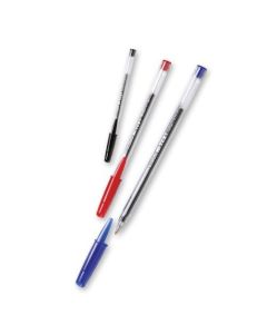 Penna sfera hi-text 661-punta media blu/nero 50 pz.