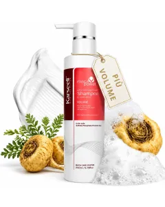 Karseell MACA CARE SYSTEM Shampoo Volumizzante 200 ml con Olio di Argan e Pantenolo – Volume e Corpo per Capelli Fini e Piatti – Detersione Delicata – Capelli Morbidi, Leggeri e Luminosi