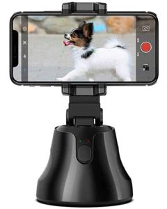 Stabilizzatore per cellulare con riconoscimento facciale e rotazione a 360 gradi