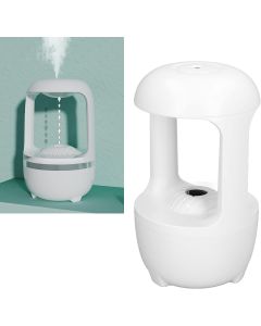 Umidificatore a nebbia da 500ml umidificatore a goccia per acqua a gravità umidificatore da tavolo usb