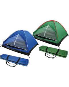 Tenda da campeggio grande 4 posti richiudibile con sacca per spiaggia mare giardino