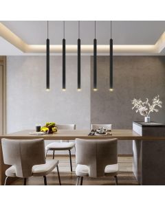 Lampadario LED Sospeso Cilindrico - Stile Moderno ed Eleganza Minimalista