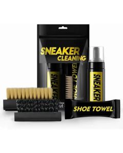 Kit Pulizia Scarpe: Schiuma Detergente Senza Acqua