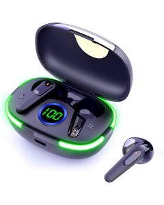 Pro 80 pro auricolari bluetooth cuffie senza fili display a led sport con microfono auricolari senza fili bluetooth