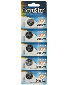 5 Batterie a Bottone Cr1616 Litio 3 V Pile Cr 1616