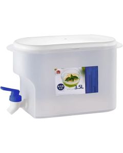 Dispenser per bevande in plastica 3.5 l con rubinetto grande capacità per feste all'aperto e uso quotidiano
