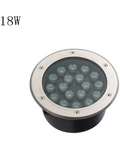 Faretto Led Da Incasso Per Esterni Segnapasso Calpestabile e Impermeabile IP65 Luce Bianco Freddo da 18W 6000k