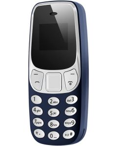 Mini Telefono Cellulare Tascabile L8star BM10 - Dual SIM blu