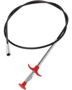 Sonda sgombra tubi flessibile cm 60 con pinza a molla